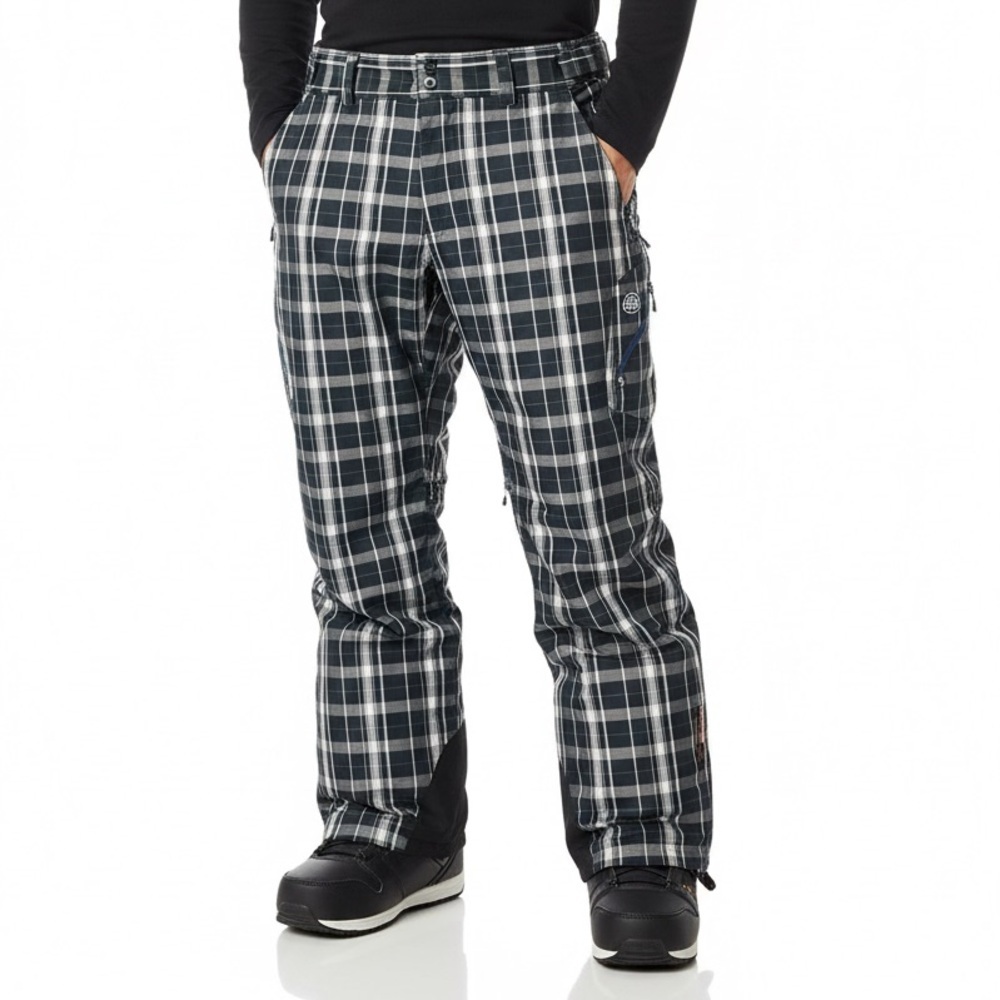 NWT Brooks Brothers Plaid Pro Sport Snowboarding Skiing Pants, RECCO Tech, XL